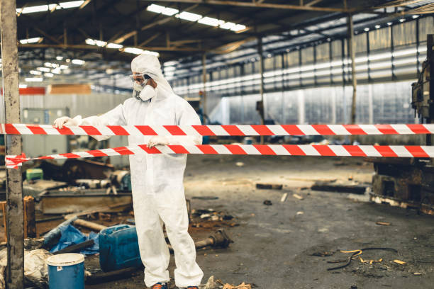 Professional Crime Scene Cleanup technician working in Woodsboro, TX